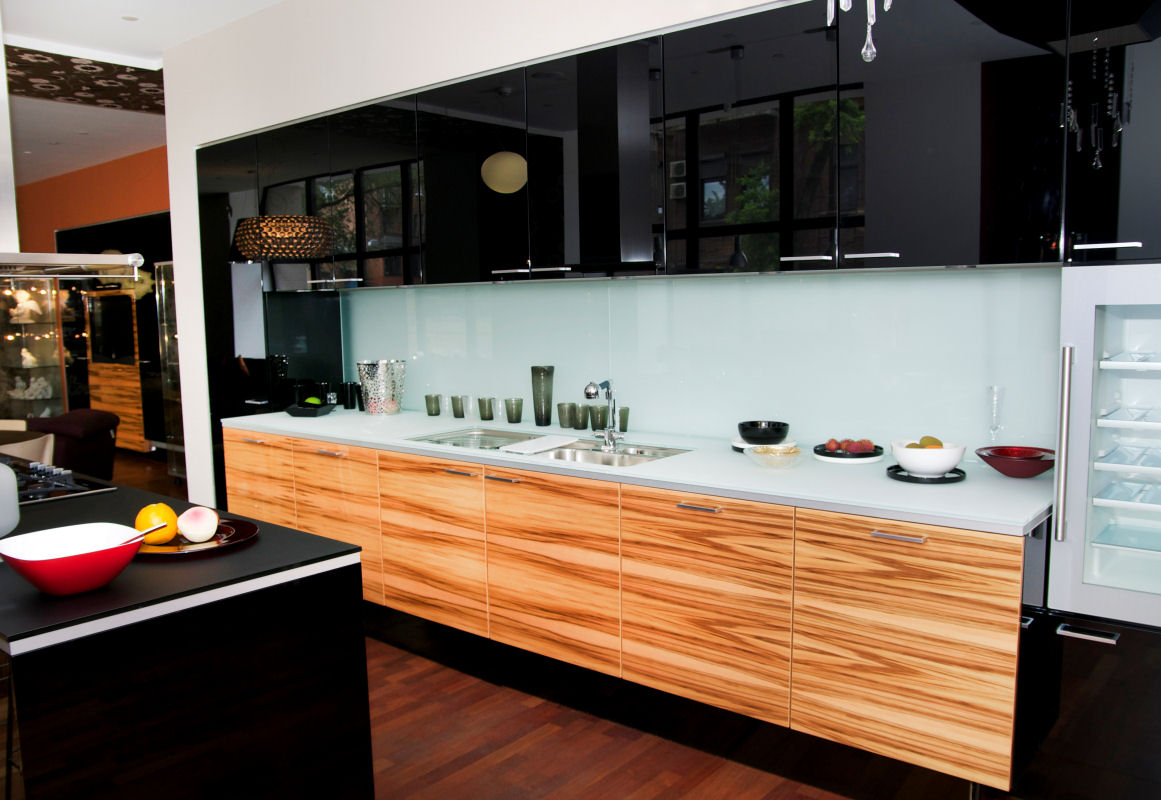 Panele kuchenne ze szkła hartowanego